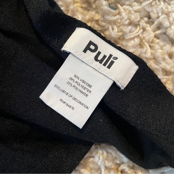 Puli Black shawl shirt - Picture 2 of 15